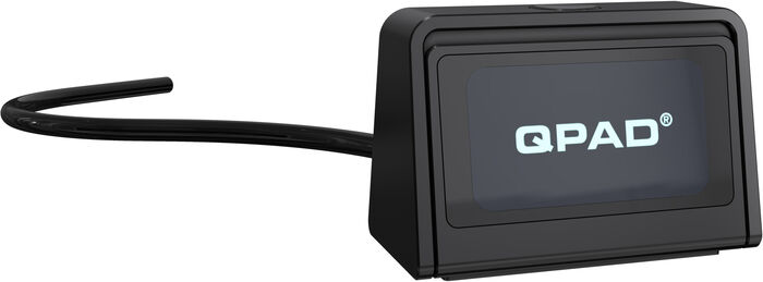 QPAD Mark Model 3 Vision þráðlaus leikjamús - Svört