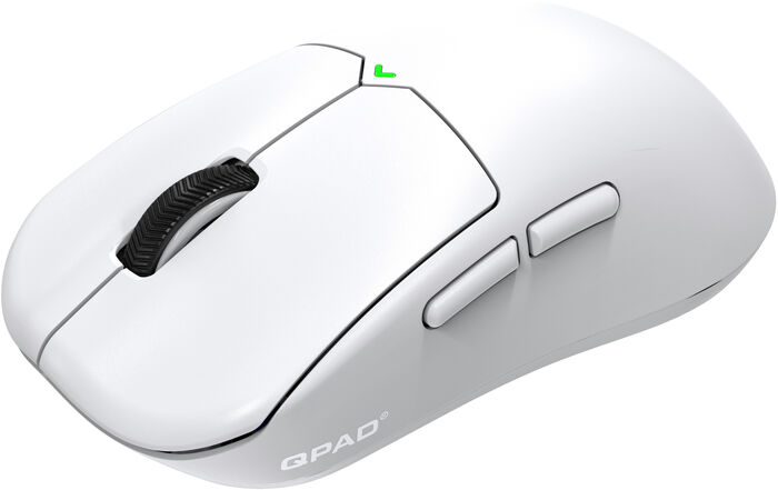 QPAD Mark Model 3 Vision þráðlaus leikjamús - Hvít