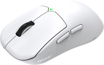 QPAD Mark Model 3 Vision þráðlaus leikjamús - Hvít