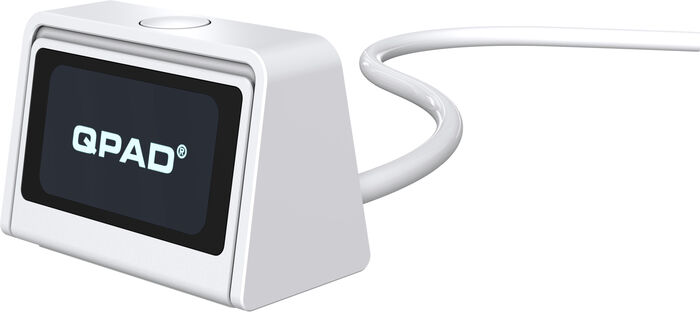 QPAD Mark Model 3 Vision þráðlaus leikjamús - Hvít