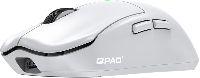 QPAD Mark Model 3 Vision þráðlaus leikjamús - Hvít