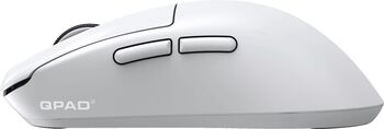 QPAD Mark Model 3 Vision þráðlaus leikjamús - Hvít