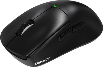 QPAD Mark Model 5 Vision þráðlaus leikjamús - Svört