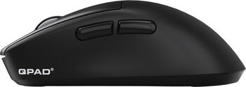 QPAD Mark Model 5 Vision þráðlaus leikjamús - Svört
