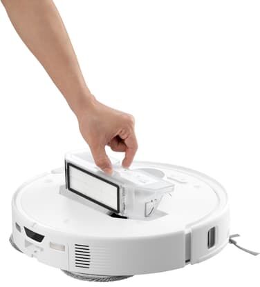 Roborock Qrevo Curv ryksuguvélmenni - Hvítt 