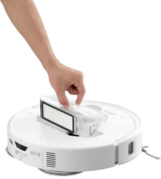 Roborock Qrevo Curv ryksuguvélmenni - Hvítt 