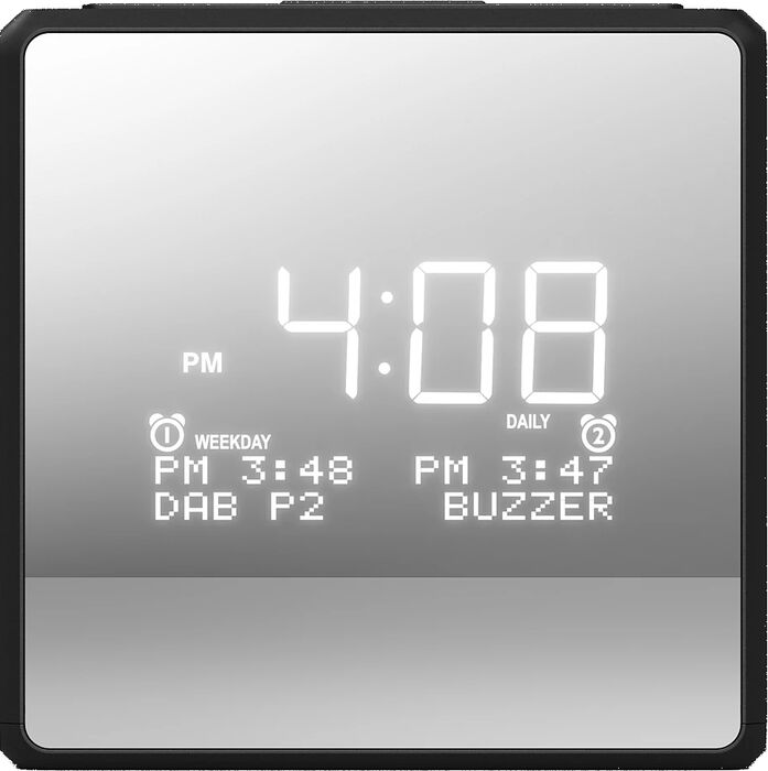 Philips útvarpsvekjari R4600 - Silfur