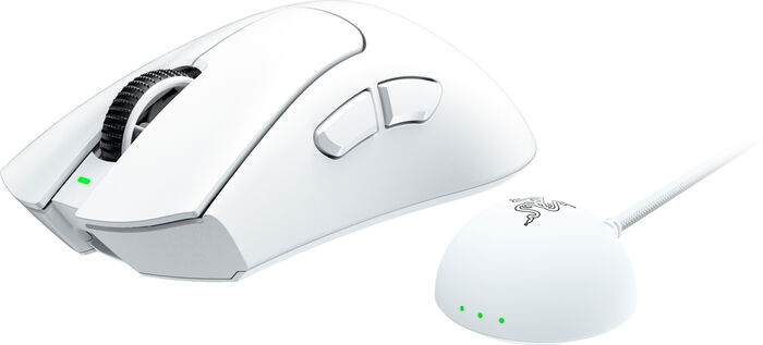Razer DeathAdder V4 Pro þráðlaus leikjamús - Hvít