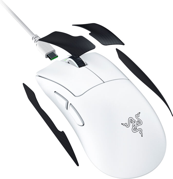 Razer DeathAdder V4 Pro þráðlaus leikjamús - Hvít