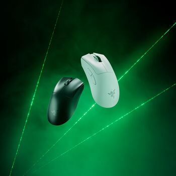 Razer DeathAdder V4 Pro þráðlaus leikjamús - Hvít