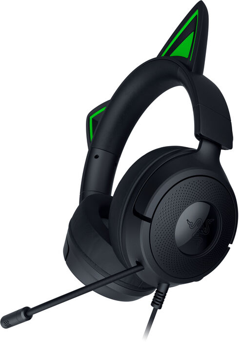 Razer Kraken Kitty V3 X leikjaheyrnartól - Svört