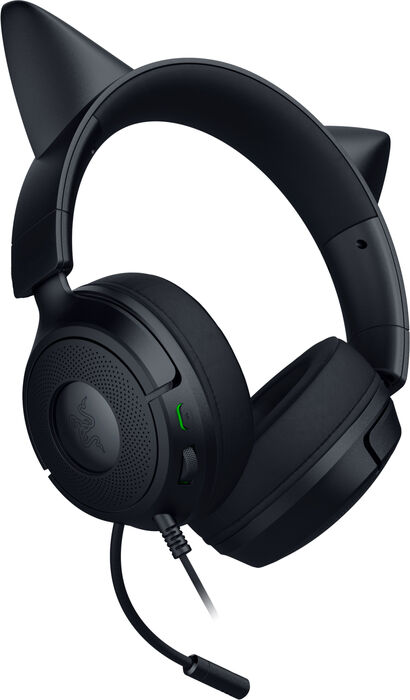 Razer Kraken Kitty V3 X leikjaheyrnartól - Svört