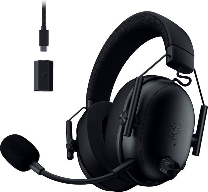 Razer Blackshark V3 þráðlaus leikjaheyrnartól - Svört