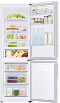 Samsung kæli- og frystiskápur - Hvítur RB33B610EWWEF 