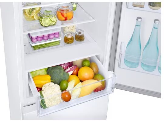 Samsung kæli- og frystiskápur - Hvítur RB33B610EWWEF 