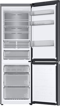 Samsung kæli- og frystiskápur RB34C705CB1EF - Svartur 