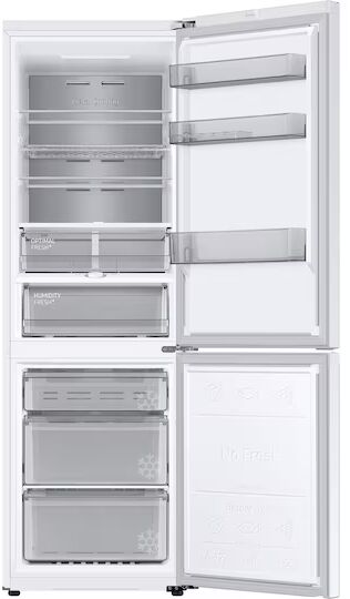 Samsung kæli- og frystiskápur - Hvítur RB34C705DWWEF 