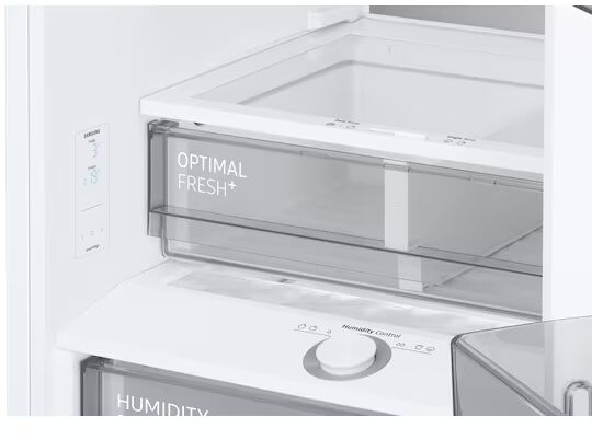 Samsung kæli- og frystiskápur - Hvítur RB34C705DWWEF 