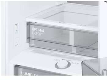 Samsung kæli- og frystiskápur - Hvítur RB34C705DWWEF 