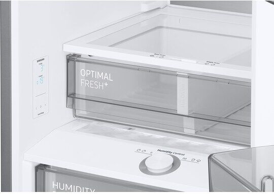 Samsung kæli- og frystiskápur - Hvítur RB38C705DWWEF 