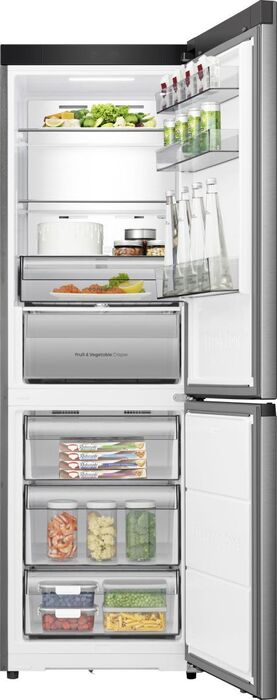 Hisense kæli- og frystiskápur RB3K330SEIE - Stál