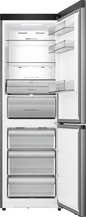 Hisense kæli- og frystiskápur RB3K330SEIE - Stál