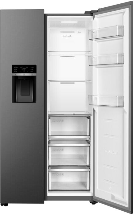 TCL tvöfaldur kæli- og frystiskápur RC591SXE1NE - Stál