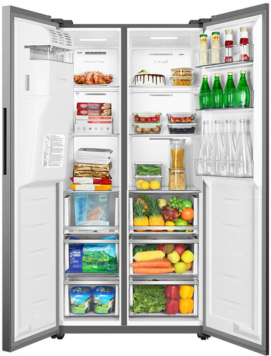 TCL tvöfaldur kæli- og frystiskápur RC591SXE1NE - Stál