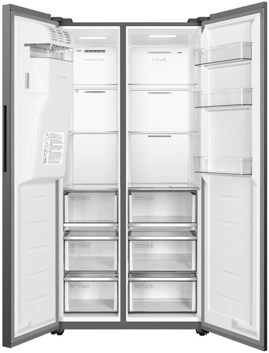 TCL tvöfaldur kæli- og frystiskápur RC591SXE1NE - Stál