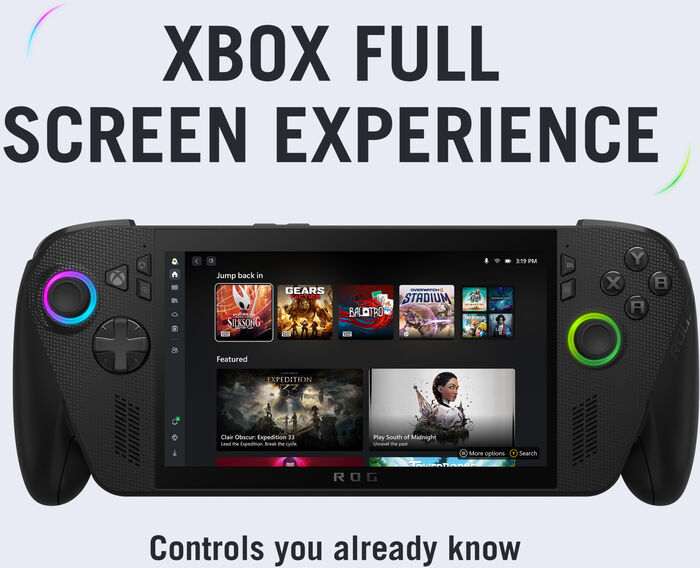 Asus ROG Xbox Ally X leikjatölva - Svört