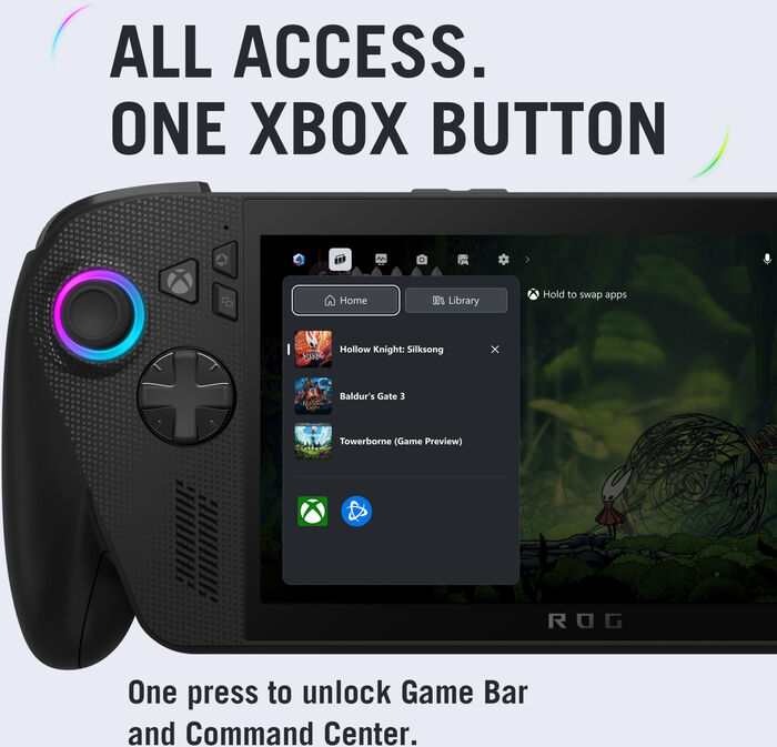 Asus ROG Xbox Ally X leikjatölva - Svört