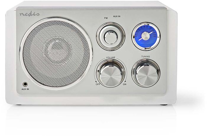 Nedis FM útvarp - Hvítt