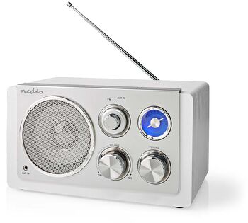 Nedis FM útvarp - Hvítt