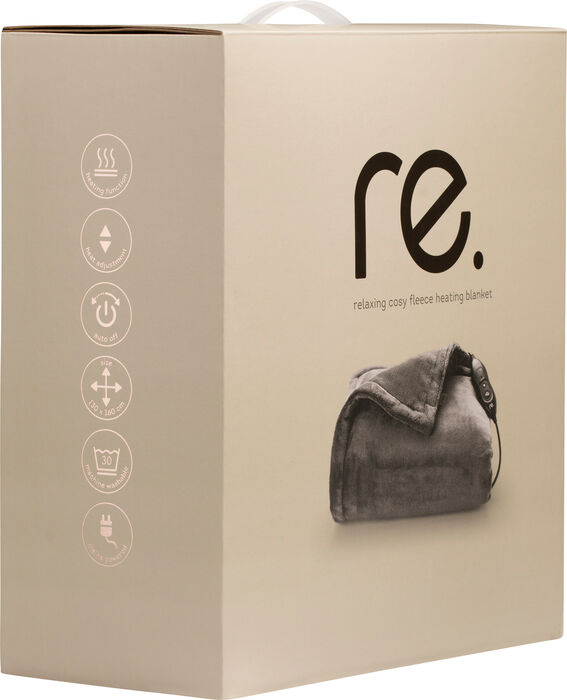 re. hitateppi - Grátt