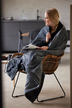 re. hitateppi - Grátt