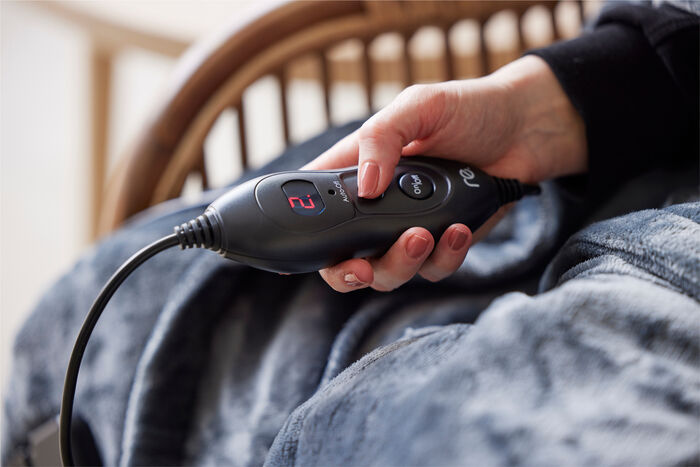 re. hitateppi - Grátt