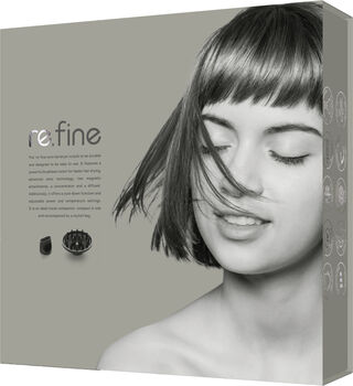 re. Hyperspeed Core hárblásari - Svartur