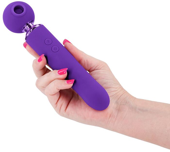 NS Novelties Revel Fae sogtæki og titrari- Fjólublár 