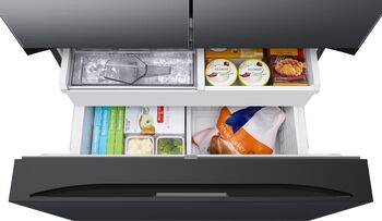 Samsung tvöfaldur kæli- og frystiskápur RF24BB620EB1EF - Svartur