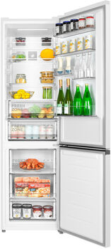 TCL kæli- og frystiskápur RF382BWD0NE - Hvítur