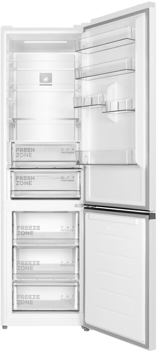 TCL kæli- og frystiskápur RF382BWD0NE - Hvítur