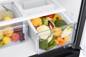 Samsung tvöfaldur kæli- og frystiskápur RF50C530EB1EF - Svartur