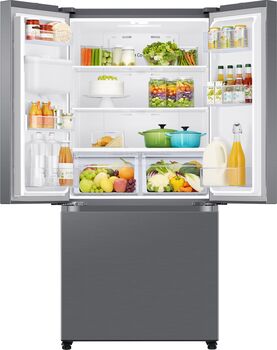 Samsung tvöfaldur kæli- og frystiskápur RF50C530ES9EF - Stál