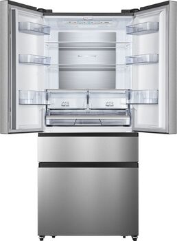 Hisense tvöfaldur kæli- og frystiskápur RF540N4SBI2 - Stál