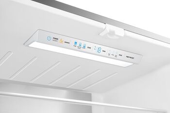 Hisense tvöfaldur kæli- og frystiskápur RF540N4SBI2 - Stál