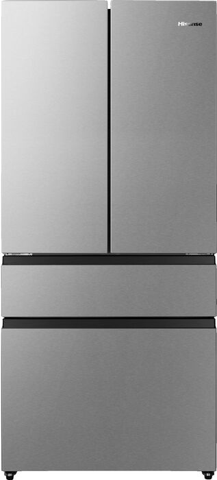 Hisense tvöfaldur kæli- og frystiskápur RF540N4SBI2 - Stál