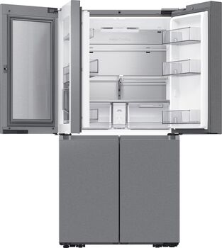 Samsung Family Hub tvöfaldur kæli- og frystiskápur - Stál