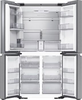 Samsung Family Hub tvöfaldur kæli- og frystiskápur - Stál