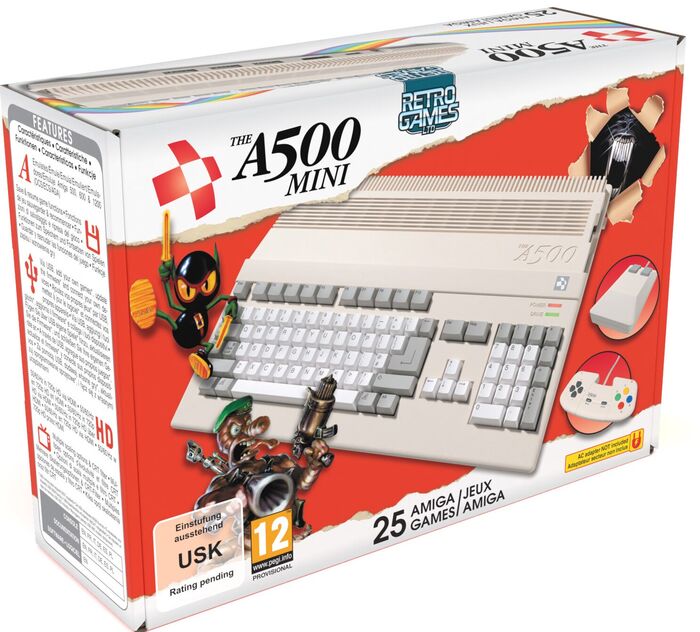 Retro Games Ltd The A500 Mini leikjatölva