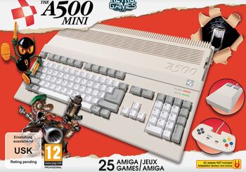 Retro Games Ltd The A500 Mini leikjatölva